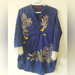 Blue shirt/top/kurta